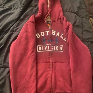 Juniors xl red hoodie